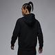 NIKE 外套 男款 運動連帽外套 刷毛 AS M J ESS FLC FZ HOODIE LB 黑 FQ1867-010 product thumbnail 2