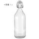 《TESCOMA》扣式密封玻璃水瓶(豎紋1L) | 水壺 product thumbnail 4