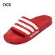 adidas 拖鞋 Adilette Shower 男鞋 女鞋 紅 白 軟底 三條線 涼拖鞋 休閒鞋 愛迪達 GZ5923 product thumbnail 7