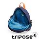 tripose MOVE系列側口收納機能後背包 藍 product thumbnail 7