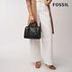 FOSSIL Carlie 真皮波士頓包-黑色 ZB1772001 product thumbnail 6