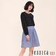EPISODE Studio -  設計款條紋短裙（深藍） product thumbnail 4