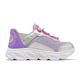 Skechers 童鞋 Flex Glide Slip-Ins 瞬穿科技 紫 粉紅 銀 緩震 小朋友 運動鞋 302221LGYLV product thumbnail 4