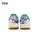 Nike 休閒鞋 Air Force 1 LV8 3 GS 大童 女鞋 米白 綠 粉紅 膠底 AF1 霓虹 FJ7540-100 product thumbnail 4