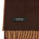 BURBERRY 經典戰馬LOGO喀什米爾混羊毛圍巾(172CM-駝) product thumbnail 3