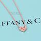 Tiffany & Co. 愛心3鑽18K玫瑰金項鍊 product thumbnail 4