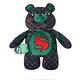 SPRAYGROUND- DINERO MONEYBEAR 泰迪熊後背包-深灰色 product thumbnail 2