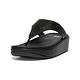 【FitFlop】LULU SLEEK LASER-CUT LEATHER TOE-POST SANDALS簍空雷射雕刻設計夾腳涼鞋-女(靓黑色) product thumbnail 2