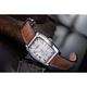 DAVOSA Evo 1908 復刻獨立酒桶小秒針手表-白x咖啡皮帶錶/36mm product thumbnail 8