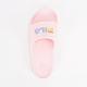 Fila Sleek Slide 1 [4-S355W-559] 男女 拖鞋 涼拖鞋 經典 休閒 防水 輕量 簡約 粉 product thumbnail 4