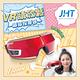 JHT Doctor手感溫熱按摩墊+VR睛放鬆眼部按摩器(鋼鐵特仕紅) product thumbnail 4