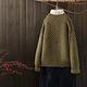 鏤空絞紋慵懶自然寬鬆套頭毛衣內搭針織線衫-設計所在 product thumbnail 2