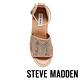 STEVE MADDEN-SWAY 悠閒度假草編楔型涼鞋-紋棕 product thumbnail 3