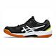 Asics GEL-Task 3 [1071A077-002] 男 排球鞋 運動 訓練 室內 緩震 支撐 透氣 黑白 product thumbnail 4