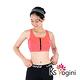 KS yogini 前開拉鍊式運動內衣 運動背心 亮橘 product thumbnail 5