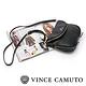 Vince Camuto 質感真皮長型側背包-黑色 product thumbnail 5