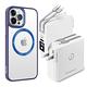 Dr.b@ttery電池王 MagSafe無線充電+自帶線行動電源-白色 搭 iPhone14 Pro 6.1 星耀磁吸保護殼 product thumbnail 6