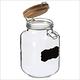 《Premier》標記扣式玻璃密封罐(木2L) | 保鮮罐 咖啡罐 收納罐 零食罐 儲物罐 product thumbnail 4