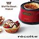 recolte 日本麗克特Waffle Bowl 杯子鬆餅機RWB-1(甜心紅) product thumbnail 3