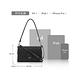 NINE WEST LEVVY 經典LOGO紋斜背包-黑色(556818) product thumbnail 3