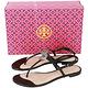 TORY BURCH Liana 鑽飾牛皮夾腳涼鞋(黑色) product thumbnail 5