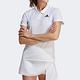 Adida Sclub Polo 女款 白色 上衣 排汗 跑步 輕便 運動 休閒 短袖 HY2703 product thumbnail 2