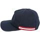 BALLY STRIPE 麂皮條紋網眼棉質棒球帽(海軍藍) product thumbnail 6
