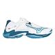 MIZUNO WAVE LIGHTNING Z8 男排球鞋-訓練 美津濃 V1GA240021 白水藍墨藍 product thumbnail 2