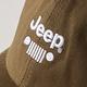 JEEP 品牌LOGO休閒棒球帽-橄欖綠色 product thumbnail 3