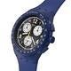 Swatch Chrono 原創系列手錶 NOTHING BASIC ABOUT BLUE 三眼計時 運動錶 藍 (42mm) 男錶 女錶 手錶 瑞士錶 錶 product thumbnail 4
