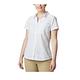 Columbia 哥倫比亞 女款- UPF50快排短袖襯衫- 白色  UAR26540WT product thumbnail 2