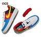 Nike 休閒鞋 Force 1 LV8 QS PS 中童鞋 聯名 桌遊 UNO 白 藍 紅 DO6635-100 product thumbnail 7