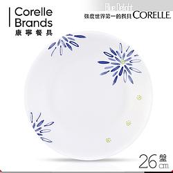 美國康寧 CORELLE 藍色喜悅10吋平盤(8H)