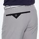 【Lynx Golf】男款日本進口布料彈性舒適後腰造型隱形拉鍊口袋平口休閒長褲-灰色 product thumbnail 6