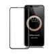 Xmart For iphone XS MAX 6.5吋超透滿版 2.5D鋼化玻璃貼-黑 product thumbnail 2