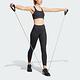 Adidas Opme Power 7/8 IA1955 女 緊身褲 亞洲版 運動 訓練 健身 支撐 高腰 彈性 黑 product thumbnail 2