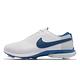 Nike 高爾夫球鞋 Air Zoom Victory Tour 2 寬楦 男鞋 白藍 氣墊 可拆式鞋釘 止滑 DJ6570-101 product thumbnail 2