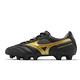 Mizuno 足球鞋 Morelia II Club 男鞋 黑 金 合成皮 運動鞋 美津濃 P1GA2316-50 product thumbnail 2