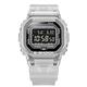 CASIO卡西歐 G-SHOCK 藍牙 半透明 漸變透白 經典方形 DW-B5600G-7_42.8mm product thumbnail 2