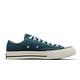 Converse 帆布鞋 Chuck 70 Low 男鞋 女鞋 藍綠 1970 休閒鞋 奶油底 黑標 低筒 A05585C product thumbnail 3