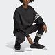 Adidas Neuclassics LS [HR8697] 男 長袖 上衣 亞洲版 經典 休閒 極簡 寬鬆 黑白 product thumbnail 2