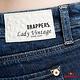 BRAPPERS 女款 Lady Vintage系列-彈性七分漸層反摺褲-漸層藍 product thumbnail 10