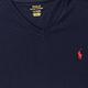 Polo Ralph Lauren 經典刺繡小馬V領素面短袖T恤(男)-深藍色 product thumbnail 2