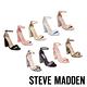 STEVE MADDEN-CARRSON 一字踝帶粗高跟涼鞋-裸色 product thumbnail 6