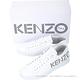 KENZO Tennix 品牌字母繫帶牛皮小白鞋 product thumbnail 4