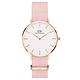 Daniel Wellington DW 手錶 Petite Rosewater 36mm櫻花粉織紋錶 DW00100360 product thumbnail 2