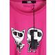 Karl Lagerfeld  Karl&Choupette 棉質短袖T恤(桃紅色) product thumbnail 5