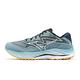 Mizuno 慢跑鞋 Wave Rider 27 SSW 超寬楦 男鞋 藍 白 避震 運動鞋 美津濃 J1GC2376-04 product thumbnail 2