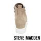 STEVE MADDEN-WEDGIE-P 麂皮簍空內增高休閒鞋-棕色 product thumbnail 4
