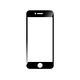 嚴選 iPhone SE 2020 4.7吋3D全滿版不碎邊全包覆玻璃貼 黑 product thumbnail 2